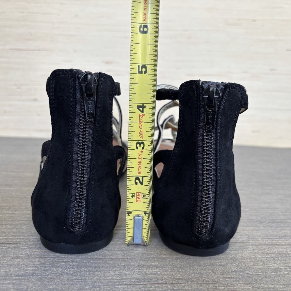 NEW Carlos By Carlos Santana Women's Sz 8 Black Emma Flat Sandals Shoes - Picture 6 of 16